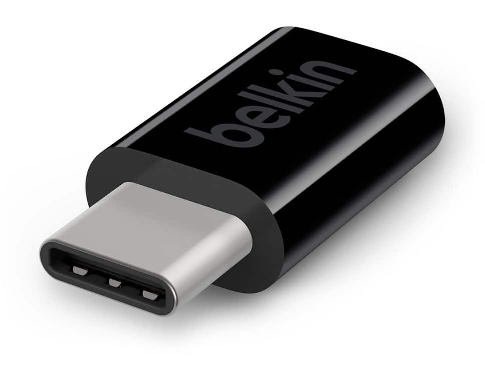 Belkin Adaptateur USB C USB-C vers USB-C/Jack 3.5mm pas cher 