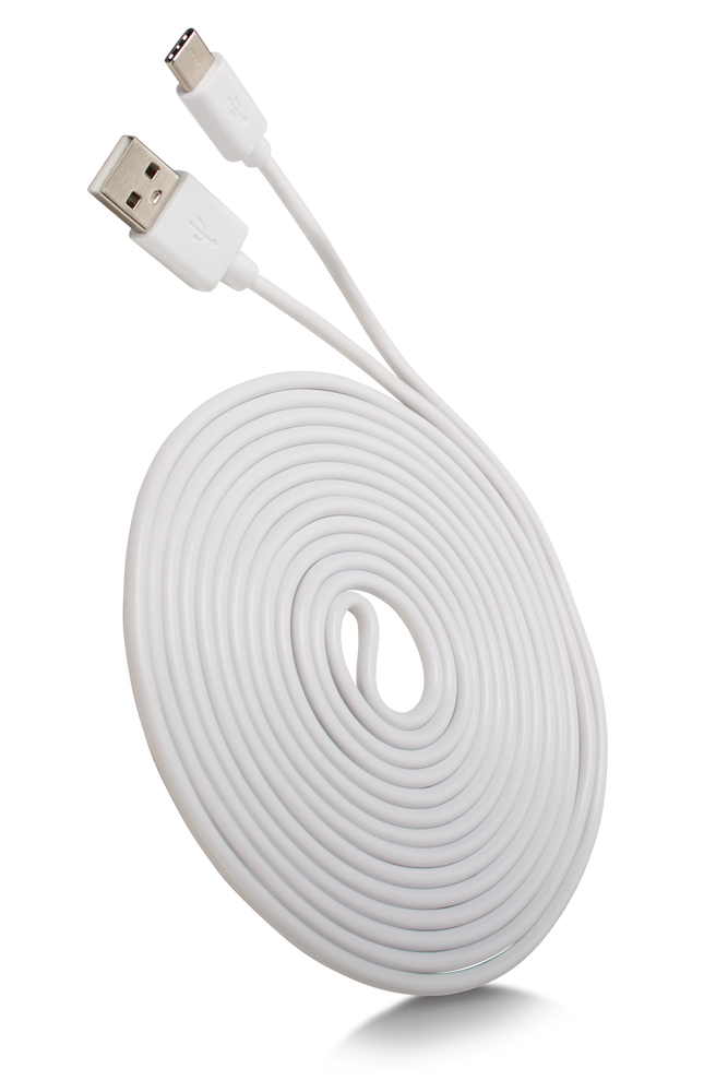 Bluehive Type-C USB Charger & Sync Cable, PVC, Compatible with Select Apple  & Android, White, 10-ft | Canadian Tire