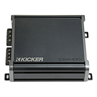 Kicker CX400.1 400W Mono Amplifier Class D Subwoofer Front_Elevated