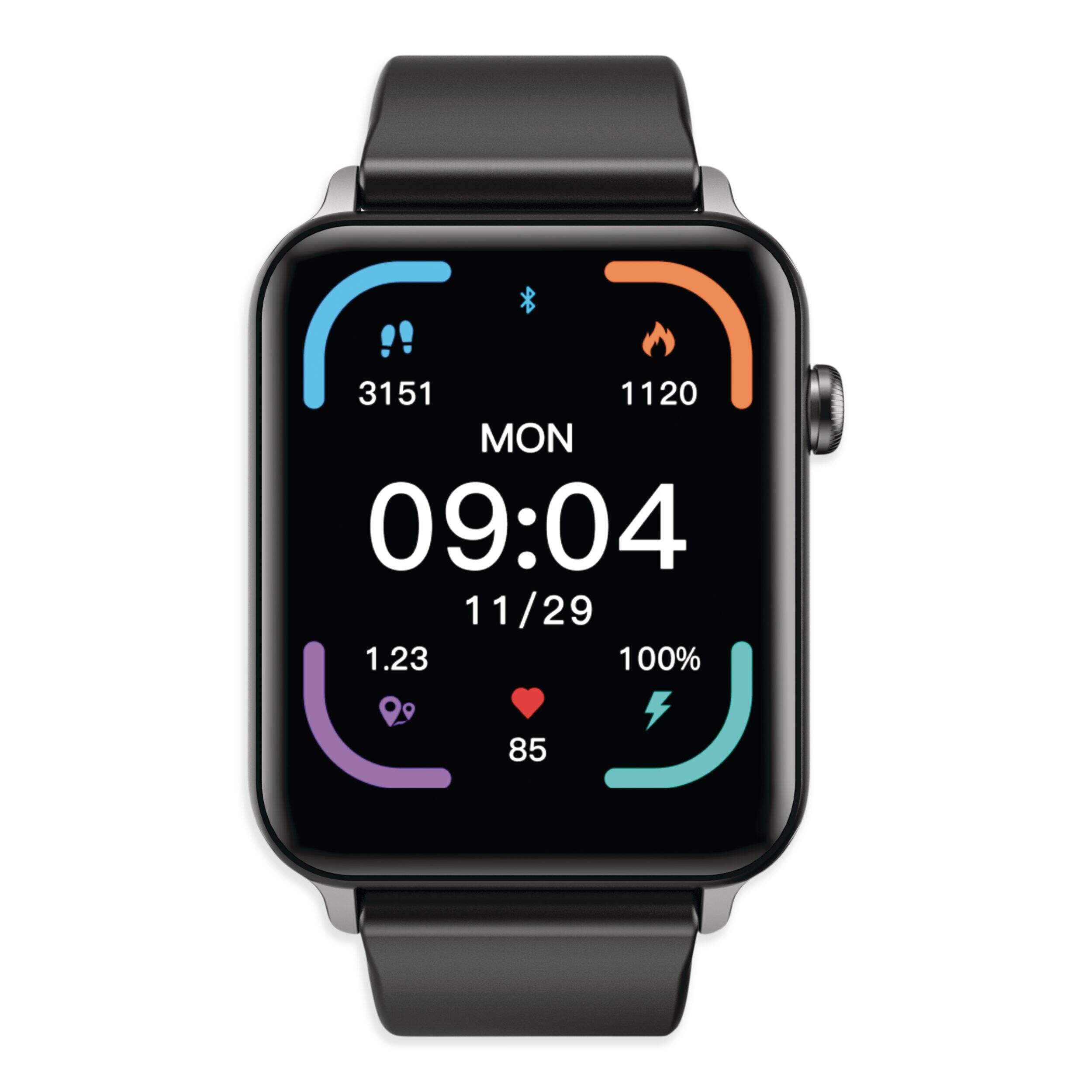 ApexFit E02L Smartwatch with Touchscreen Display Front_Flat