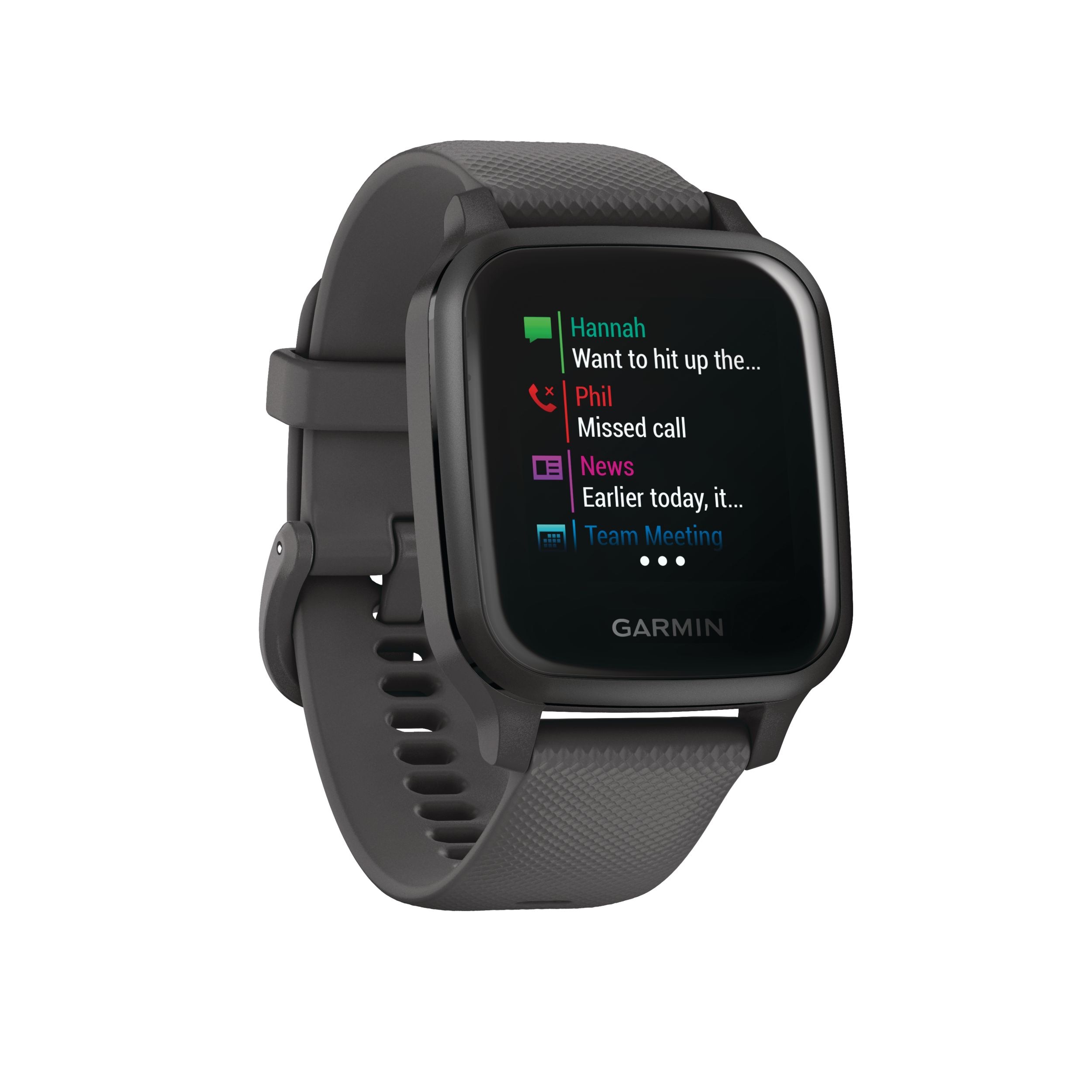 Garmin Venu SQ Smartwatch with Heart Monitoring Features