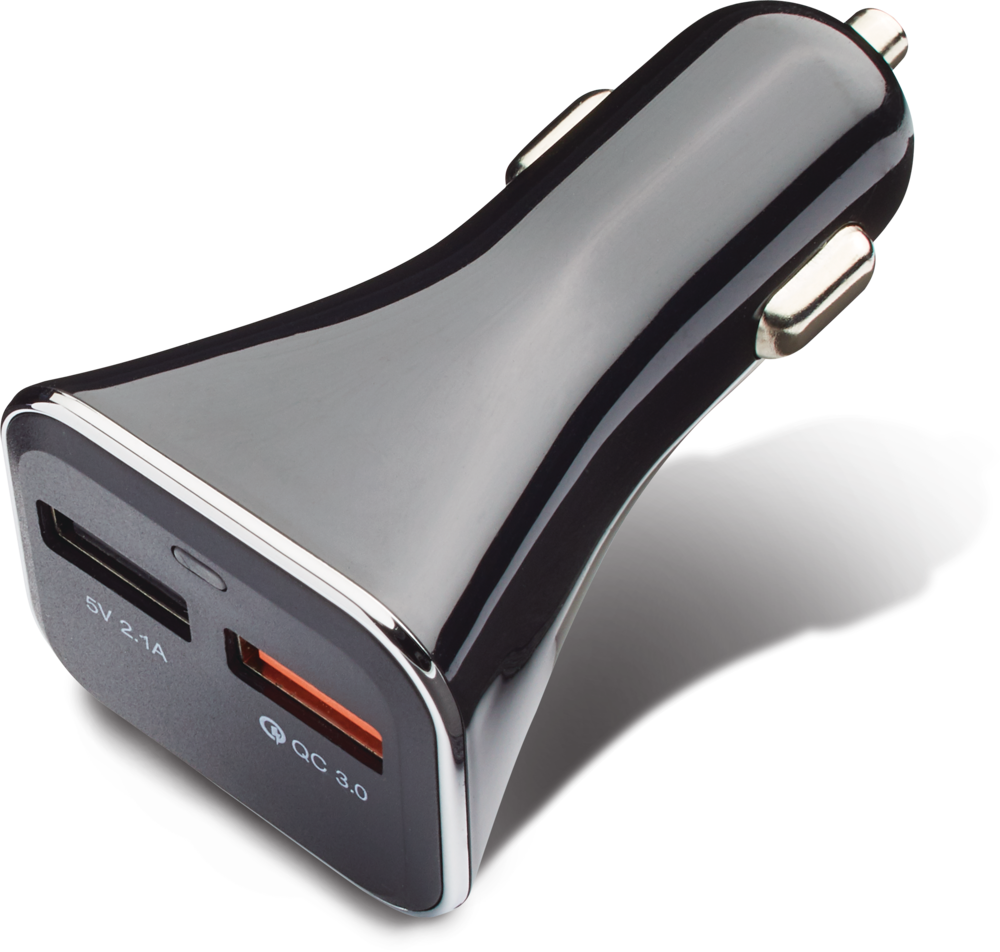 Bluehive Dual USB Car Charger with Quick Charge, Compatible with Most  Devices
