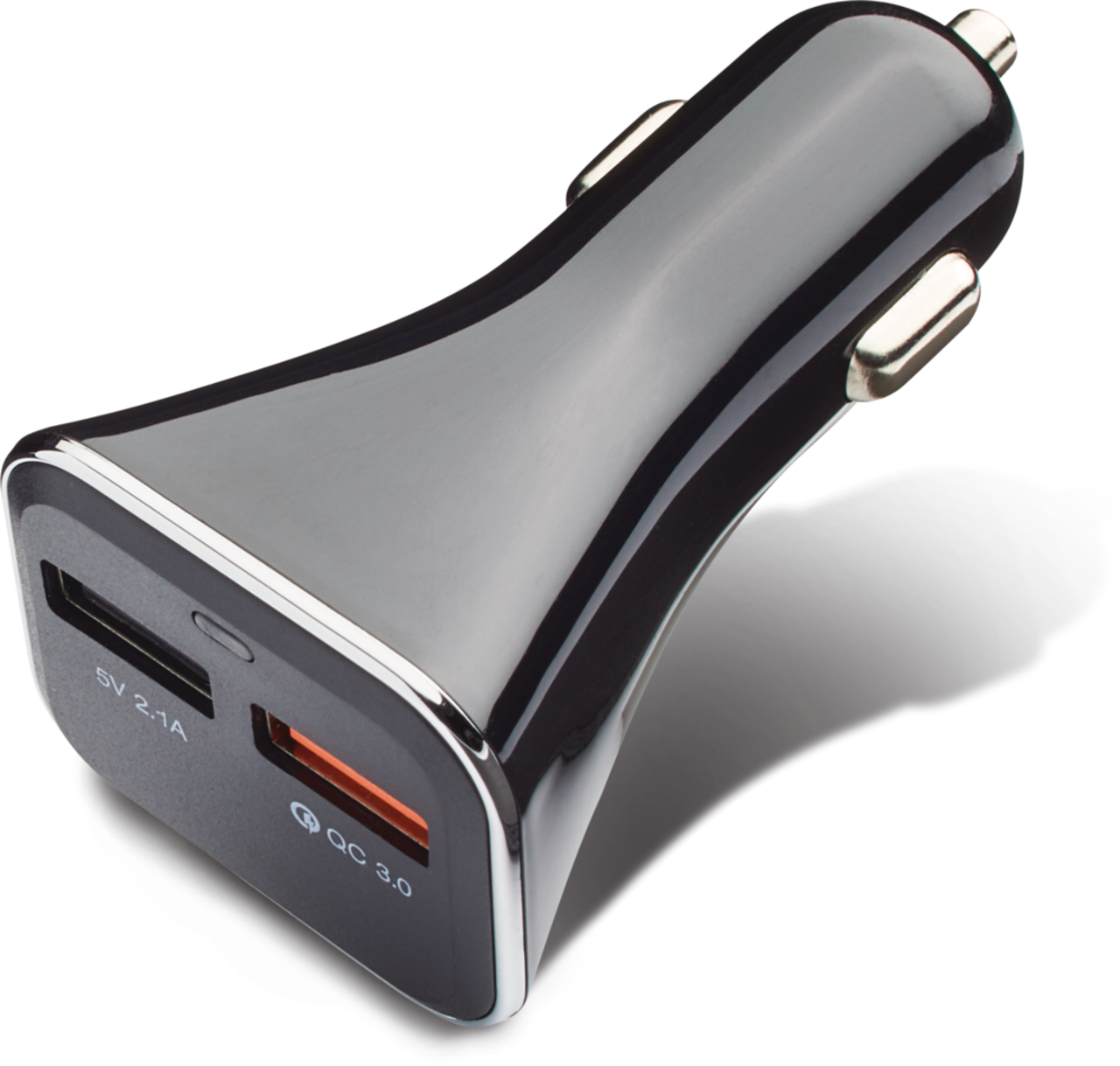 Chargeur voiture ultra rapide Qualcomm 3.0 2 ports USB 3A - prix