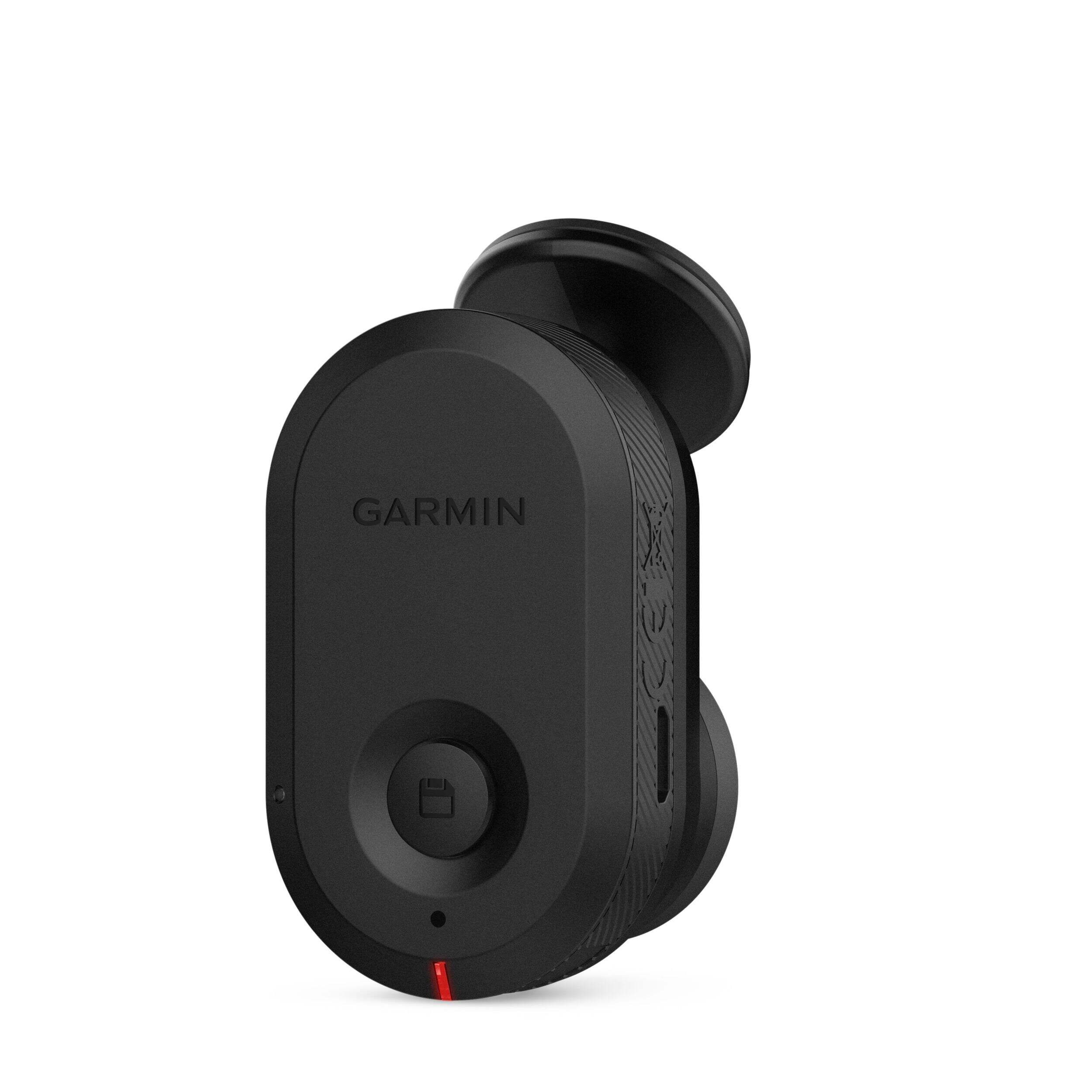 Garmin Dash Camera with Mini Dashboard Camera Front_Angled_Left