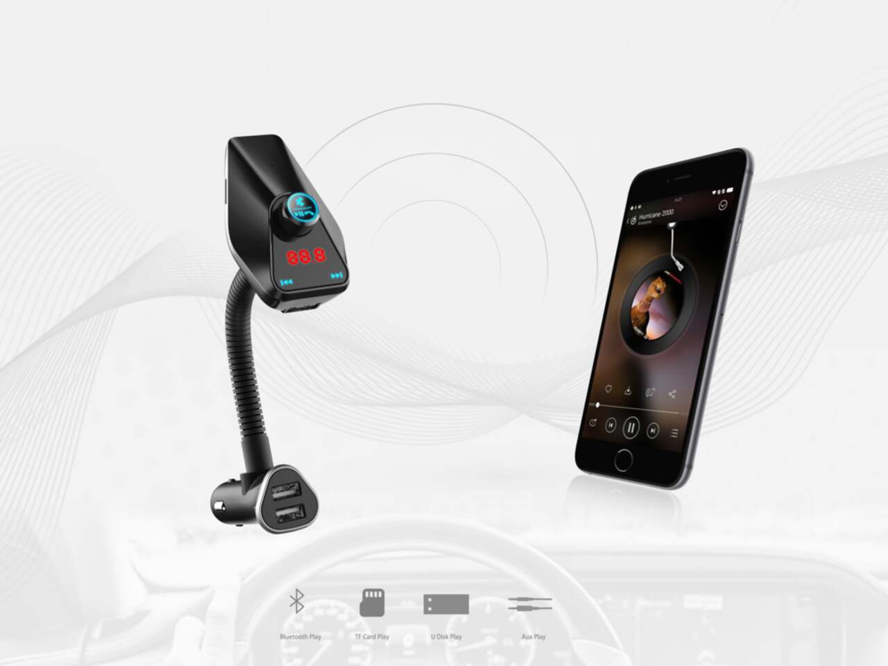 Bluetooth car store adapter canadian tire