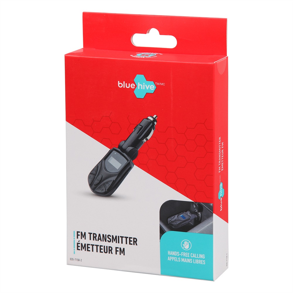 Bluehive Universal FM Transmitter Canadian Tire