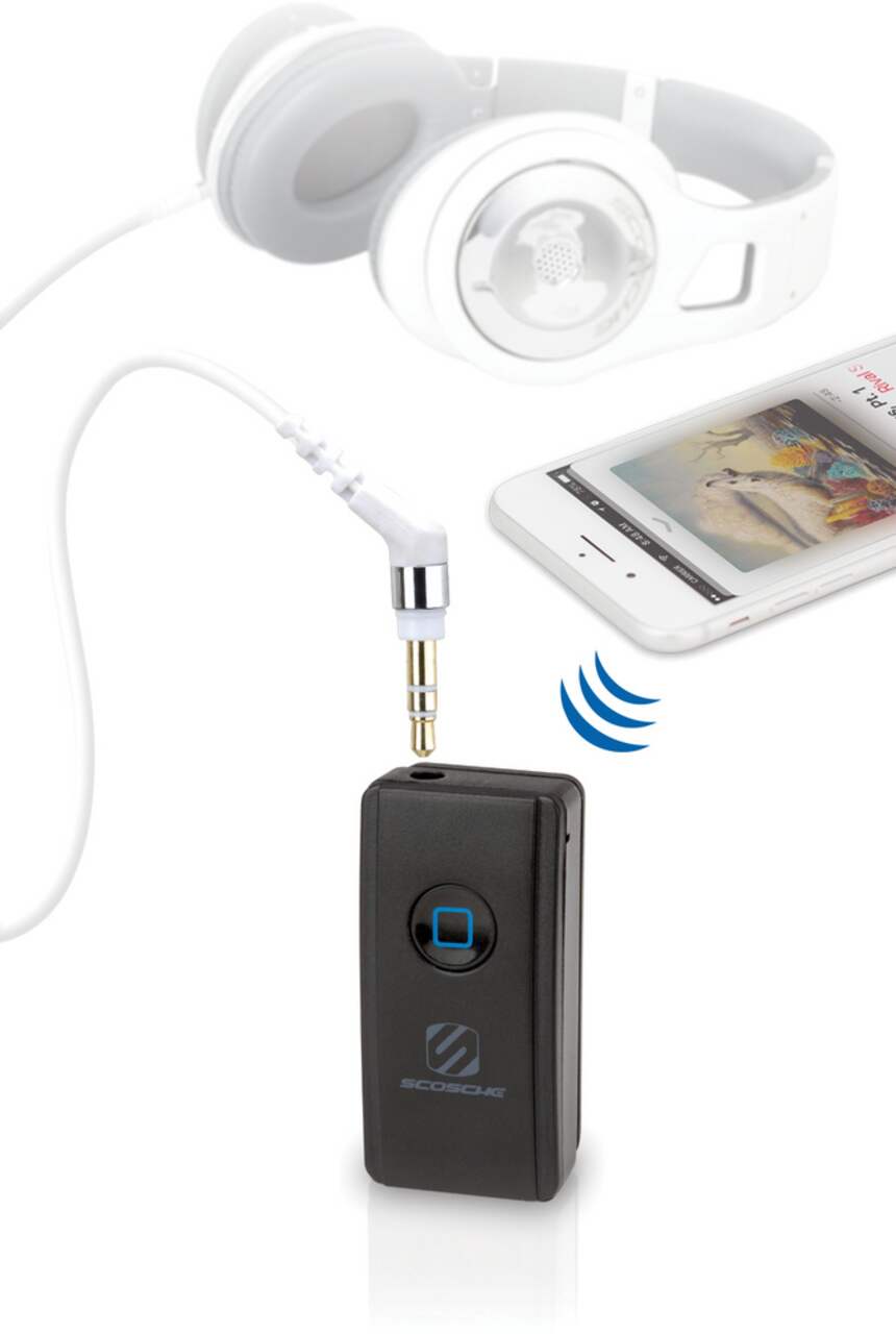 Récepteur audio de voiture sans fil USB Bluetooth AUX, cannes à