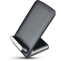 Support de recharge sans fil Bluehive Front_Angled_Left