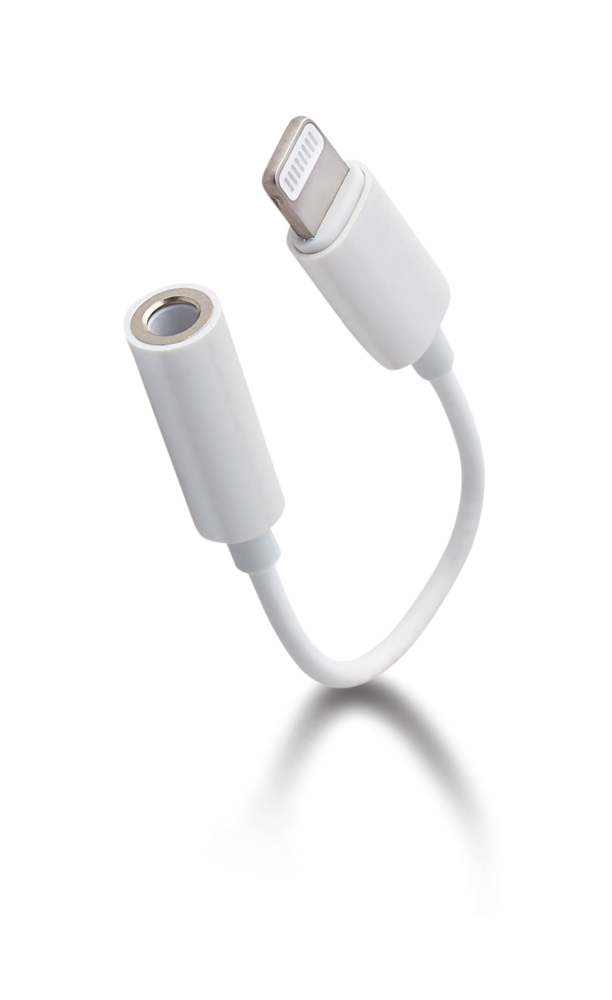 Bluehive Lightning Aux Cable, for Any Phone, Tablet, iPod & Laptop, White,  4-in | Canadian Tire