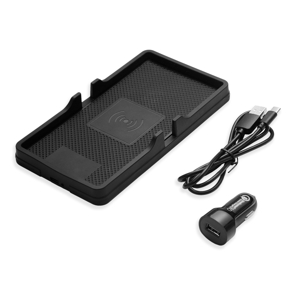 bluehive wireless 10w charging car & desk mat