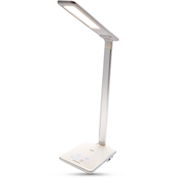 Bluehive Wireless Charging Pad with LED Lamp, for Qi-Enabled Devices, White