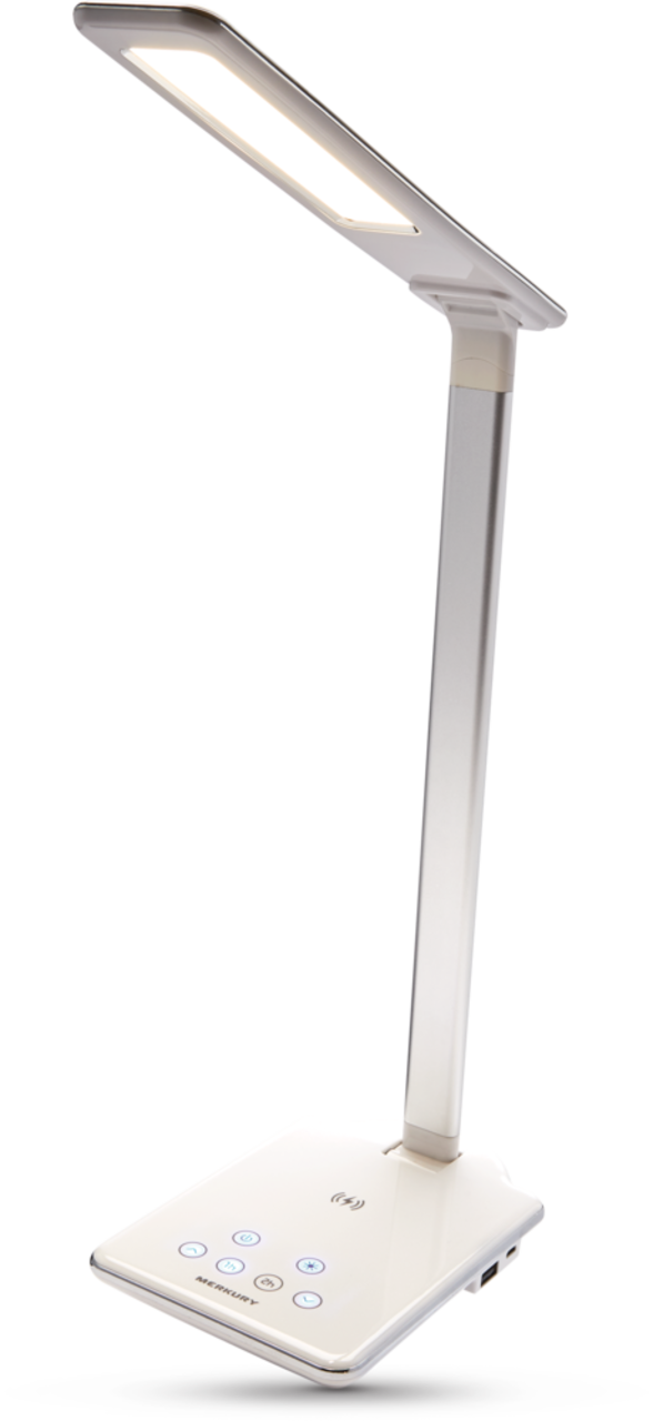 Tapis de chargement sans fil Bluehive avec lampe DEL pour appareils compatibles  Qi, blanc