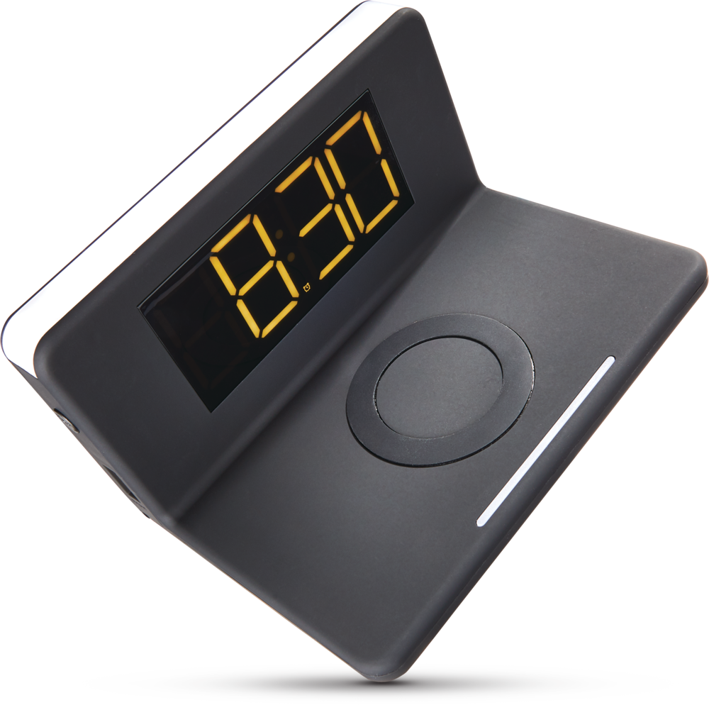 Bluehive Wireless Charger with Alarm Clock Canadian Tire