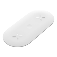 Bluehive Dual Wireless 10W Charging Pad, for Qi-Enabled Devices Front_Angled_Right