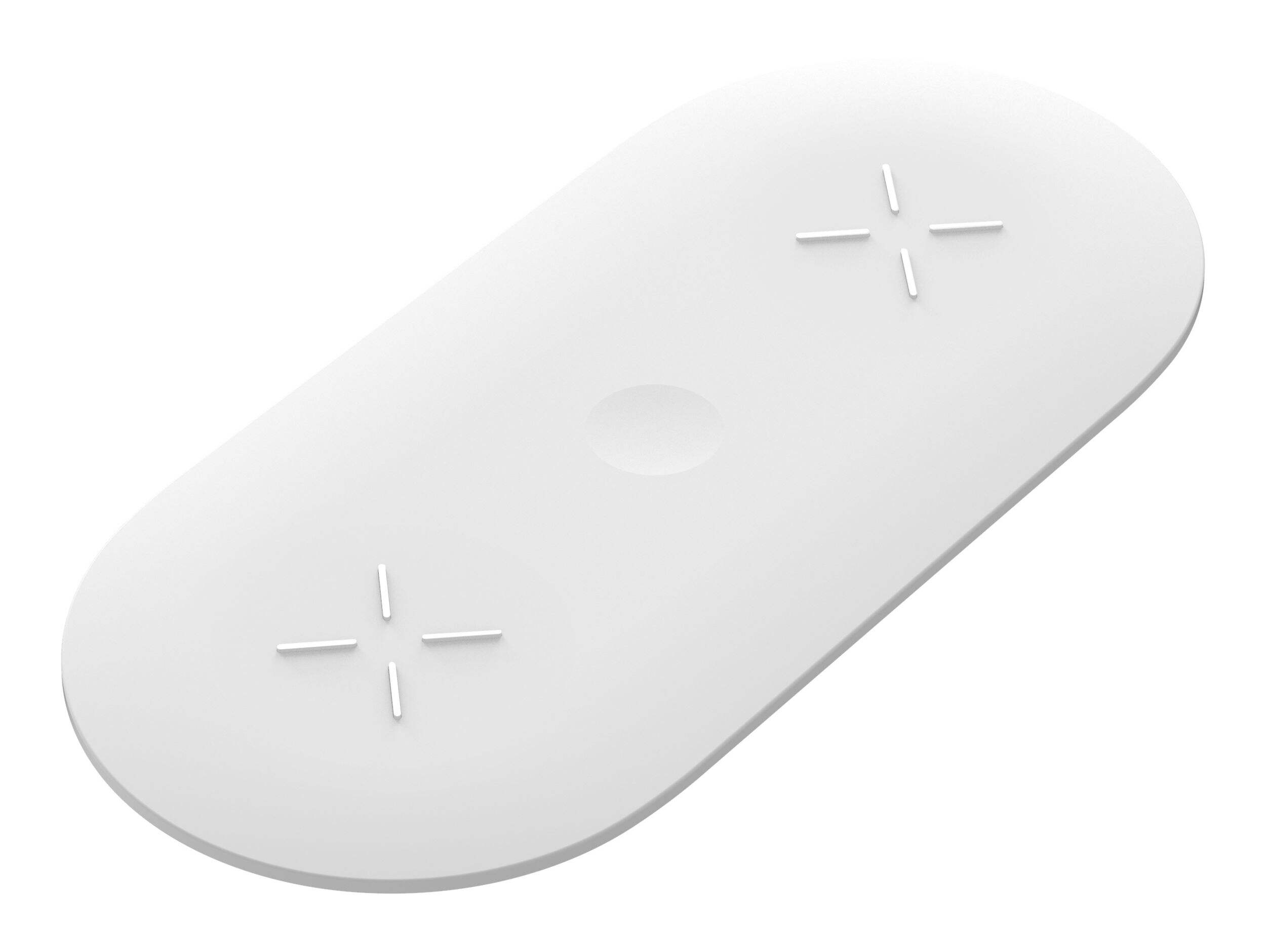 Bluehive Dual Wireless 10W Charging Pad, for Qi-Enabled Devices Front_Angled_Right