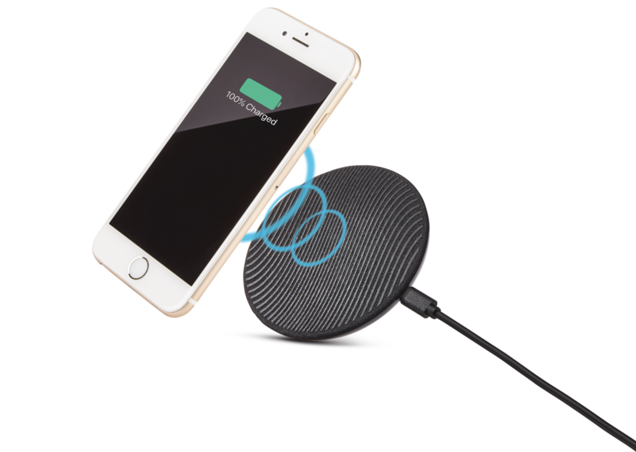 Bluehive 10W Fabric Wireless Charging Stand, Compatible with Most  Qi-Enabled Devices