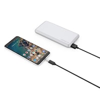 Bluehive Type C Charge & Sync Cable, Black, 3-ft CloseUp