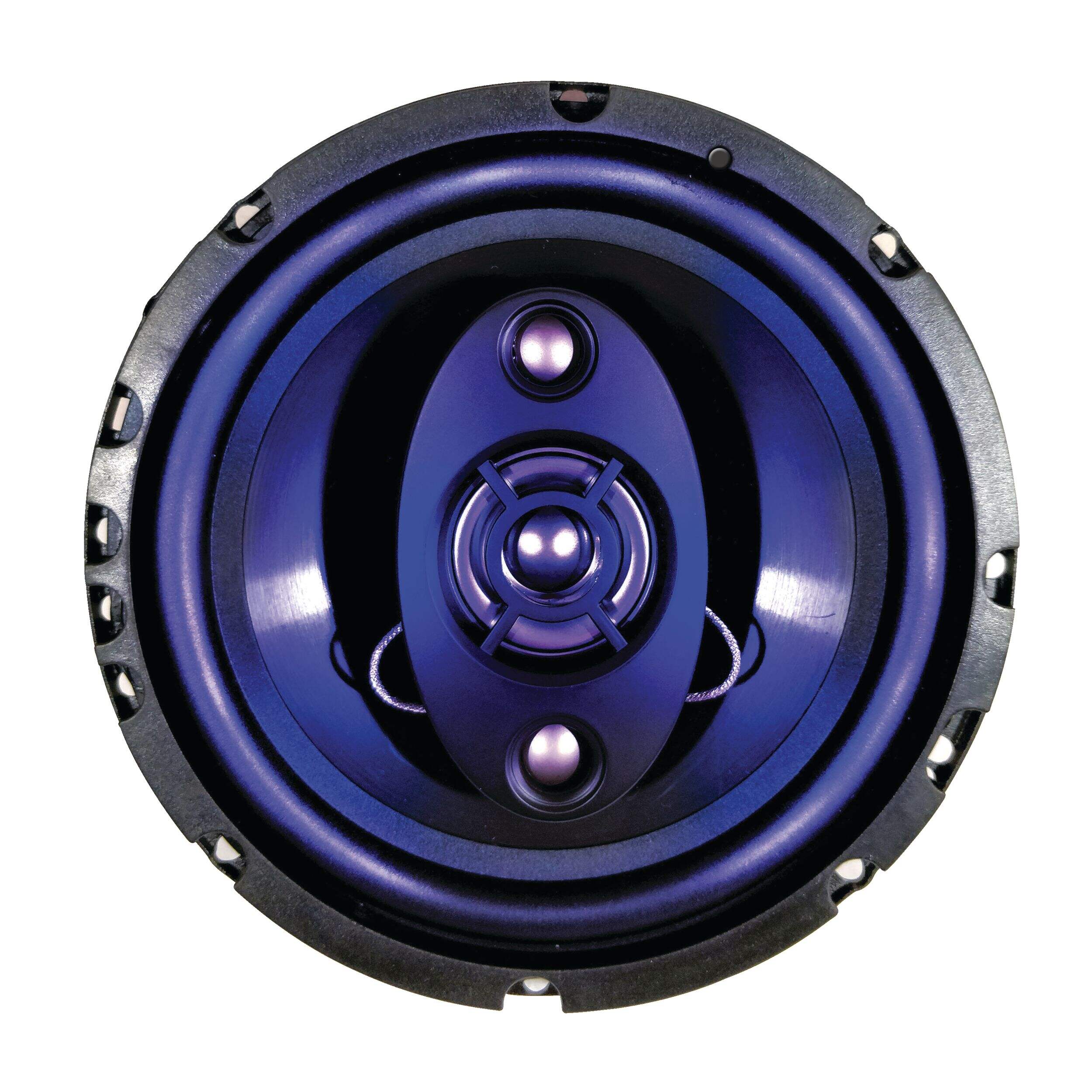 SDX Audio 4-Way Car Speaker with LED Lights, 6.5-in Front_Flat