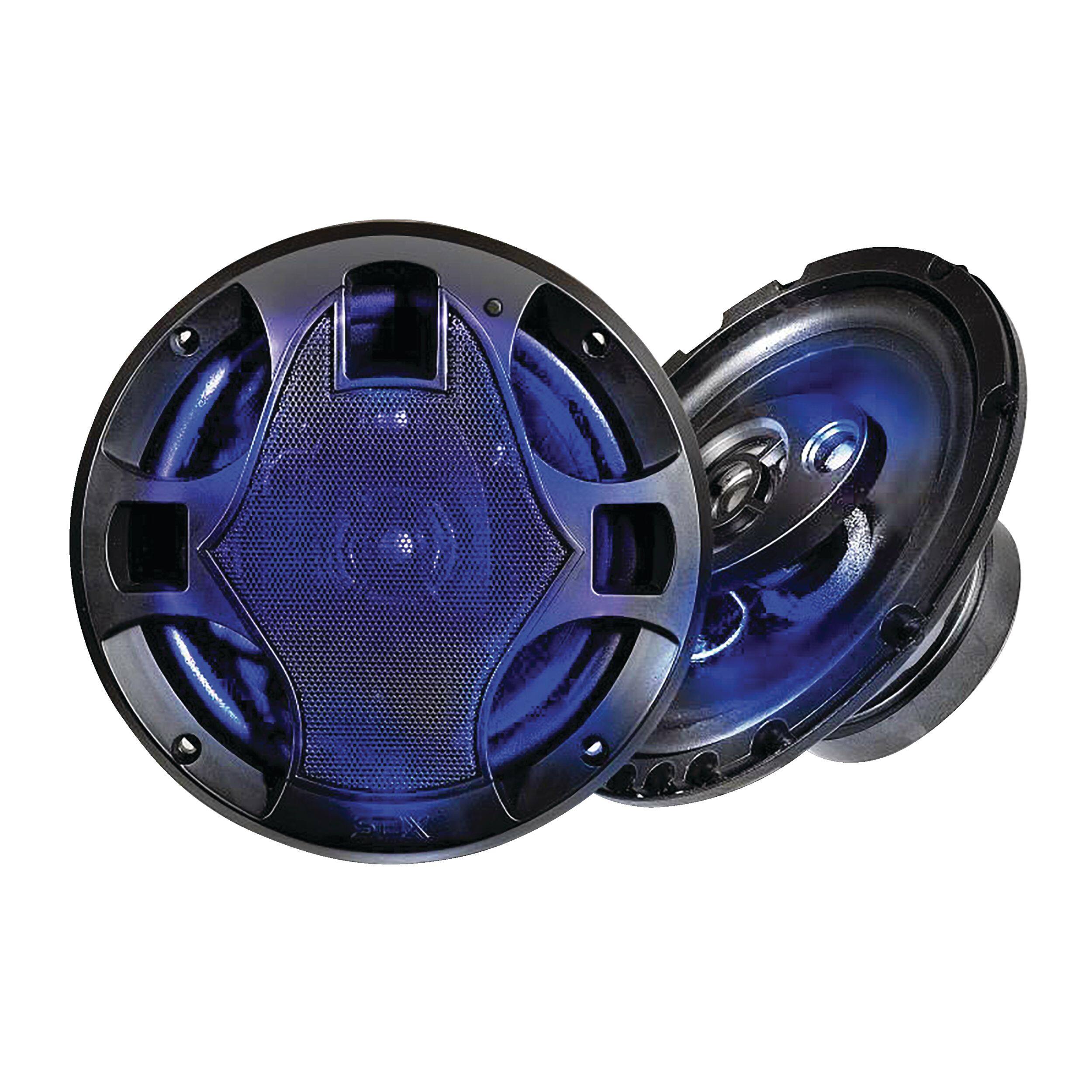 SDX Audio 4 Way Car Speaker with LED Lights 6.5 in Canadian Tire