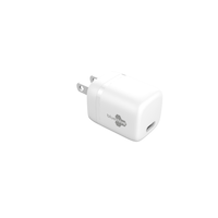 Bluehive Power Delivery 20W Wall Charger, White Front_Three_Fourths_Angled_Right