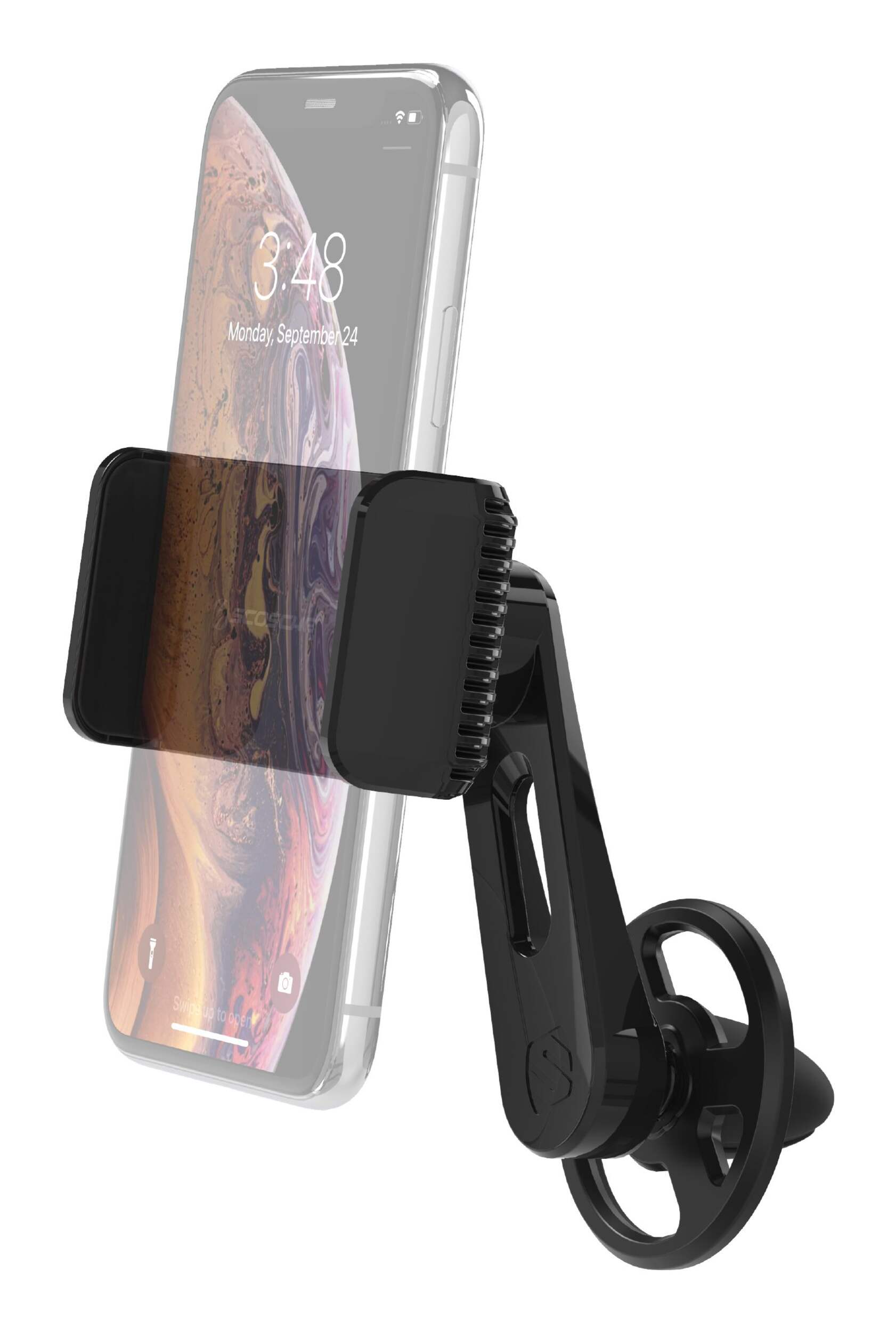 Scosche Freeflow Universal Vent Mount, for Mobile Devices, Adjustable Front_Angled_Left