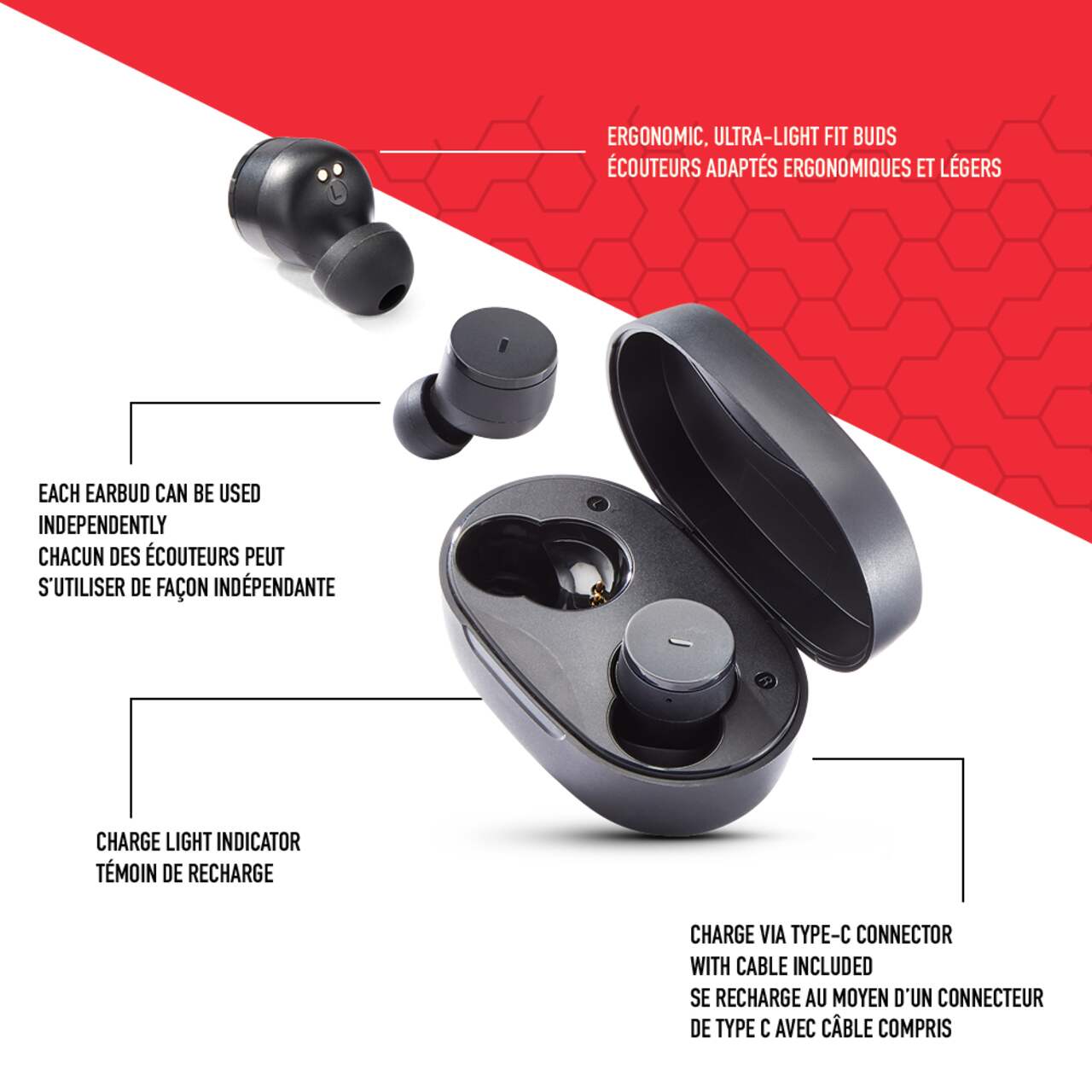 True wireless earbuds that can be used independently outlet