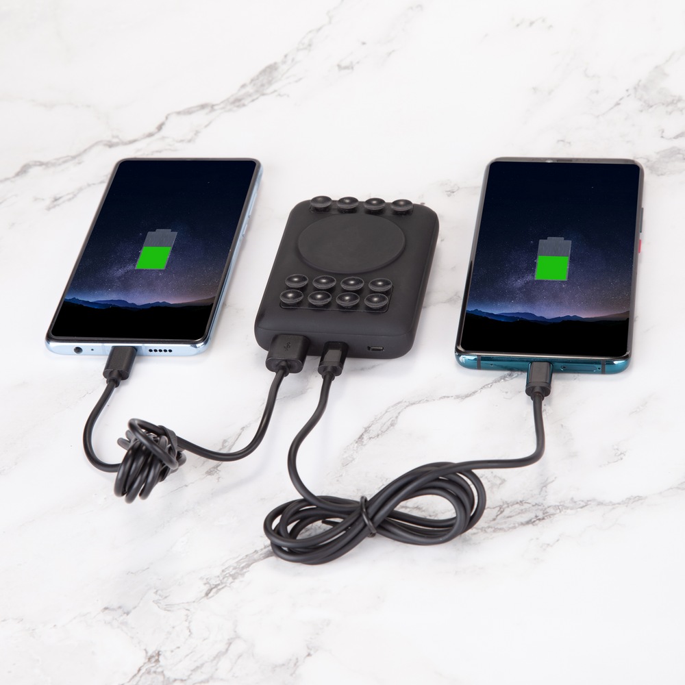 Bluehive 10,000 mAh Wireless Charger Power Bank with Battery Charge