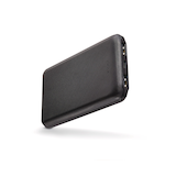 Bluehive 8,000 mAh Power Bank with Battery Charge Indicator Front_Three_Fourths_Angled_Left