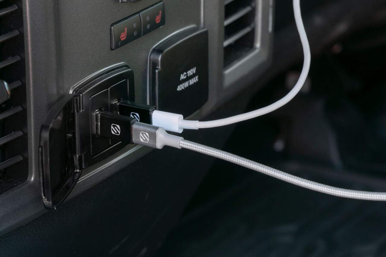 Adaptateur USB-A À USB-C™ 2 Scosche, compatible avec MacbookPro