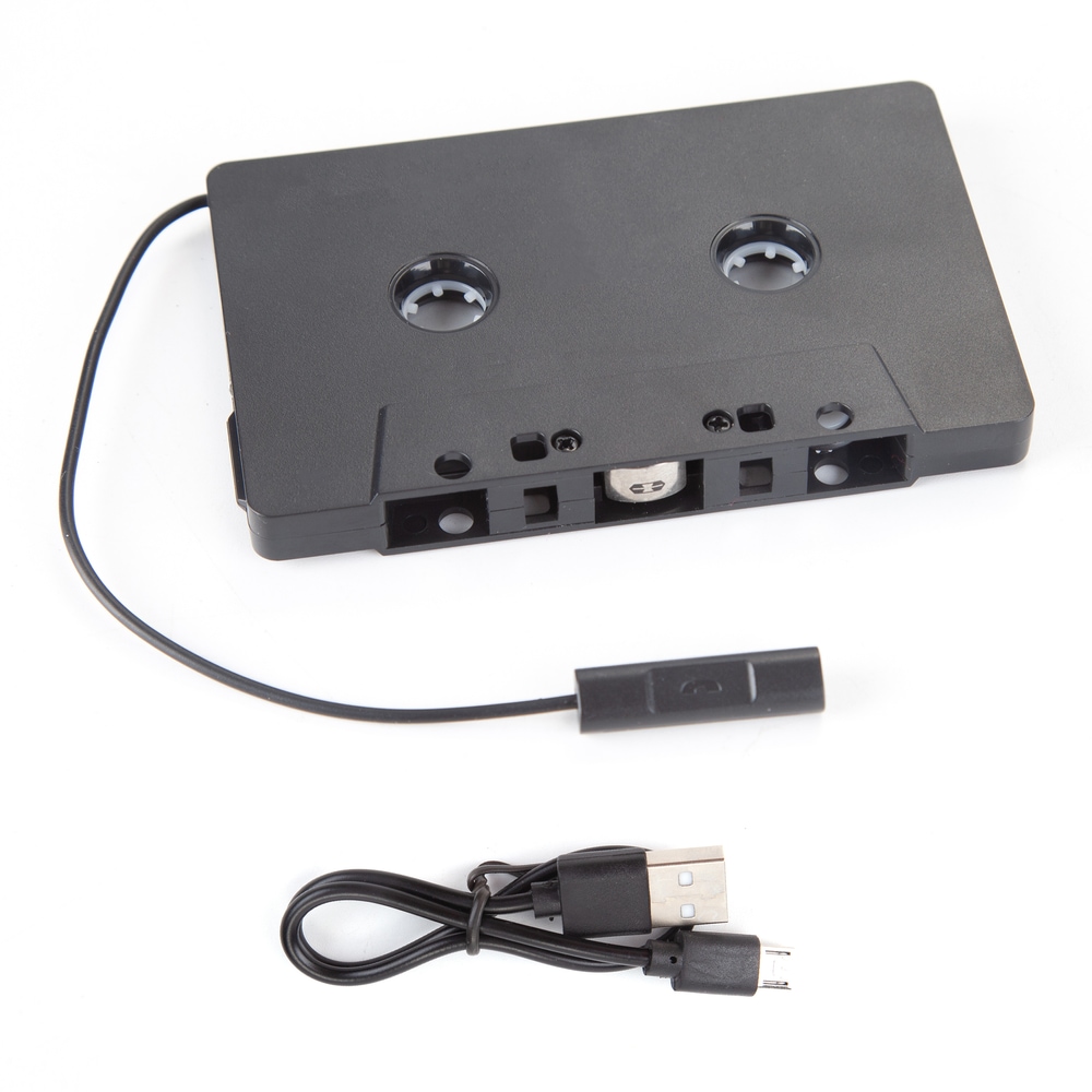 Bluehive Bluetooth Audio Cassette Adapter with Builtin Microphone