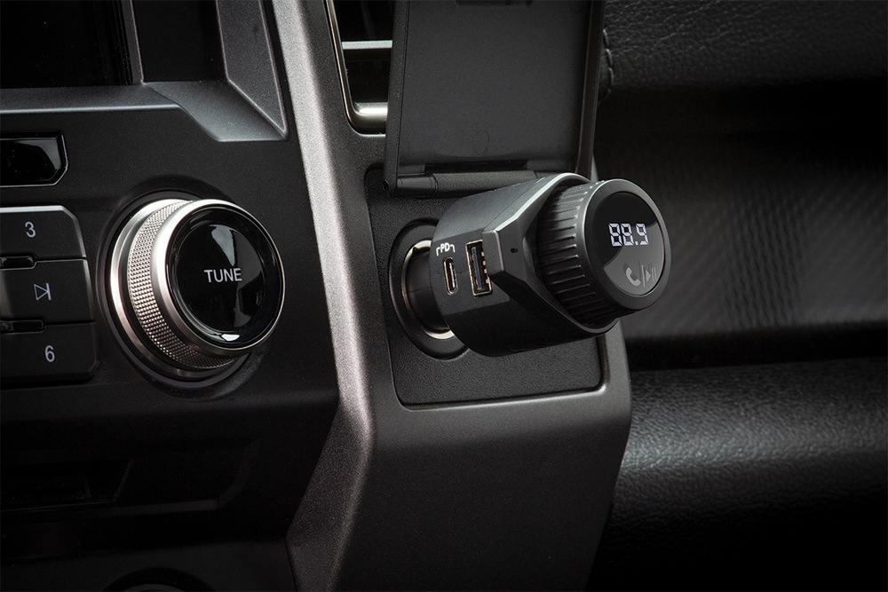 Scosche BTFreq™ Wireless Handsfree Car Kit with FM Transmitter