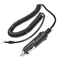 Bluehive 12V Coil Extension Cord, with Cigarette Lighter, 8-ft Front_Three_Fourths_Angled_Right