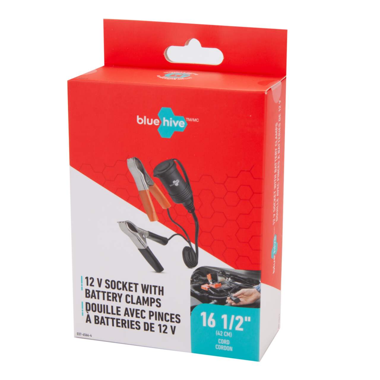 Bluehive 12V Socket with Battery Clamp Canadian Tire