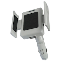 Type S 12V In Car Cell Phone Holder with USB Charger