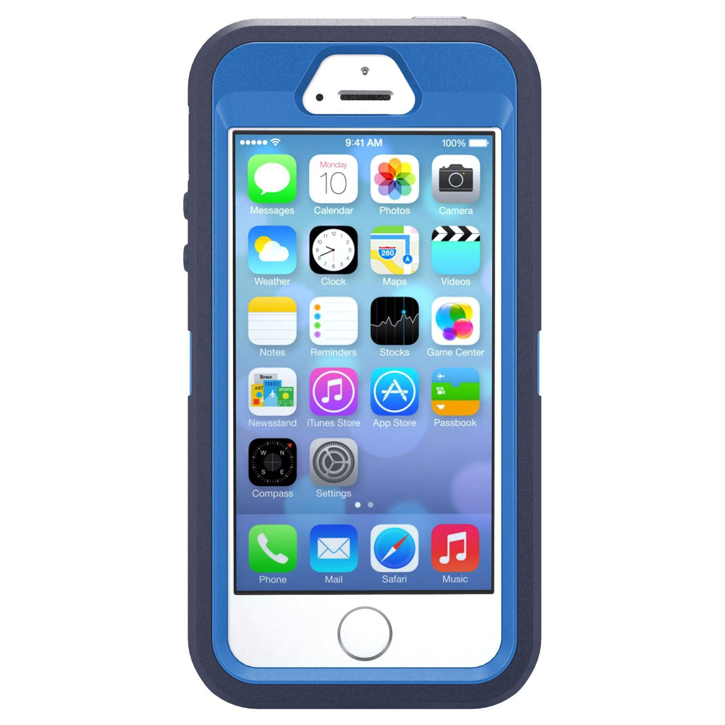 OtterBox iPhone 5/5S Surf Defender Case Front_Flat