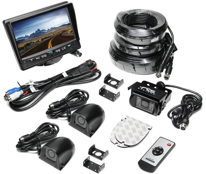 RVS Backup Camera System with Side Cameras Canadian Tire