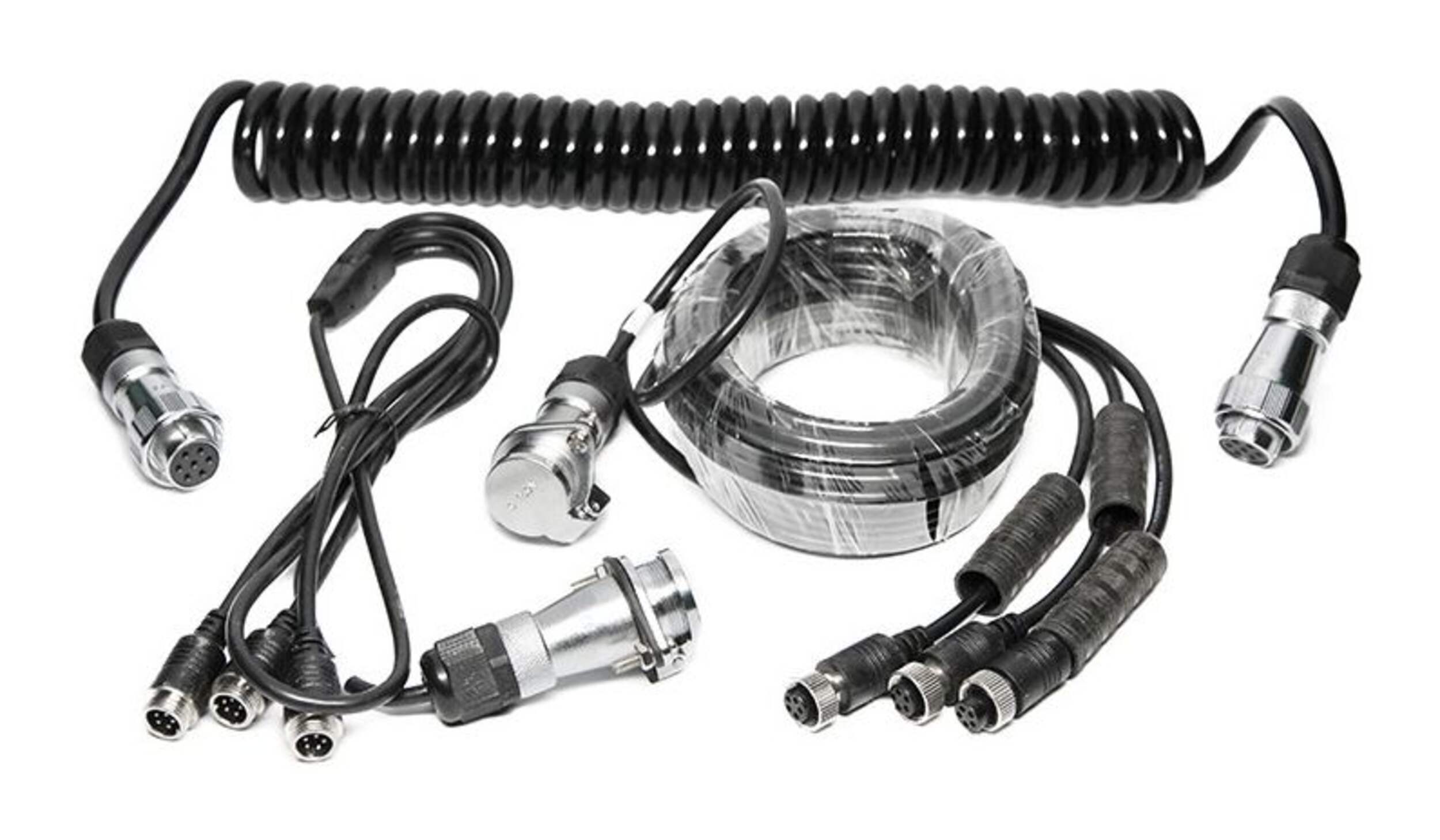 RVS Backup Camera System with Side Cameras & Multi-Camera Quick Connect Kit Composite_or_Mixed