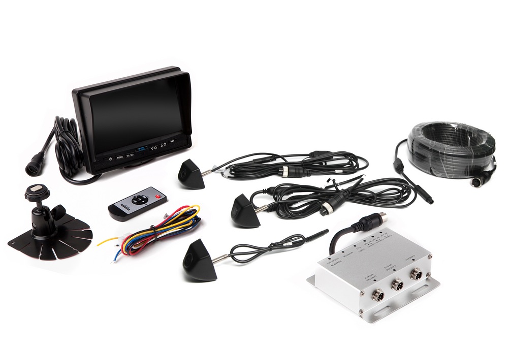 RVS Backup Camera System 3 Camera Setup with MV1 Cameras Canadian Tire