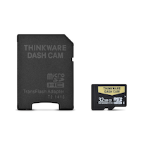 Thinkware UHS-I MicroSD Card for Dash Camera, 32GB Front_Flat