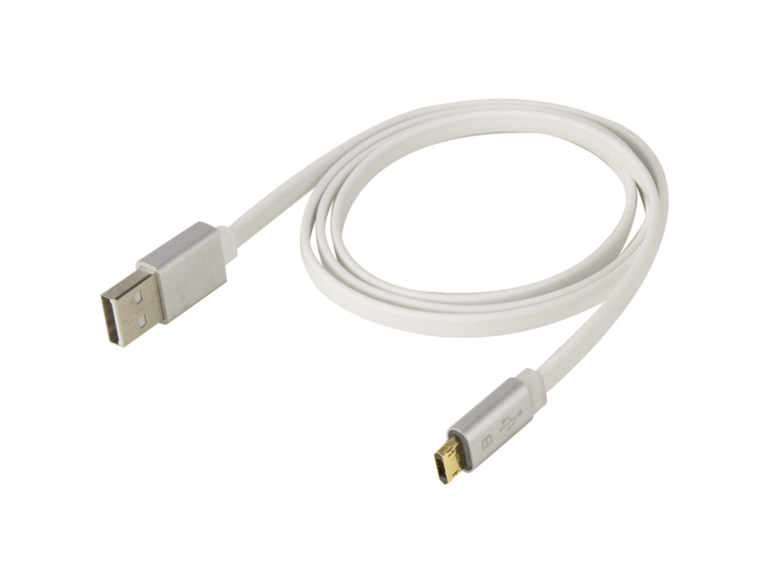 Câble micro USB plat Scosche à DEL, 3 pi Composite_or_Mixed