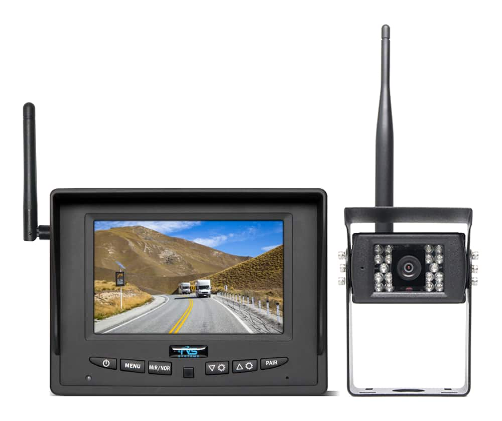 RVS 155W SimpleSight Wireless Truck Backup Camera system with Single ...