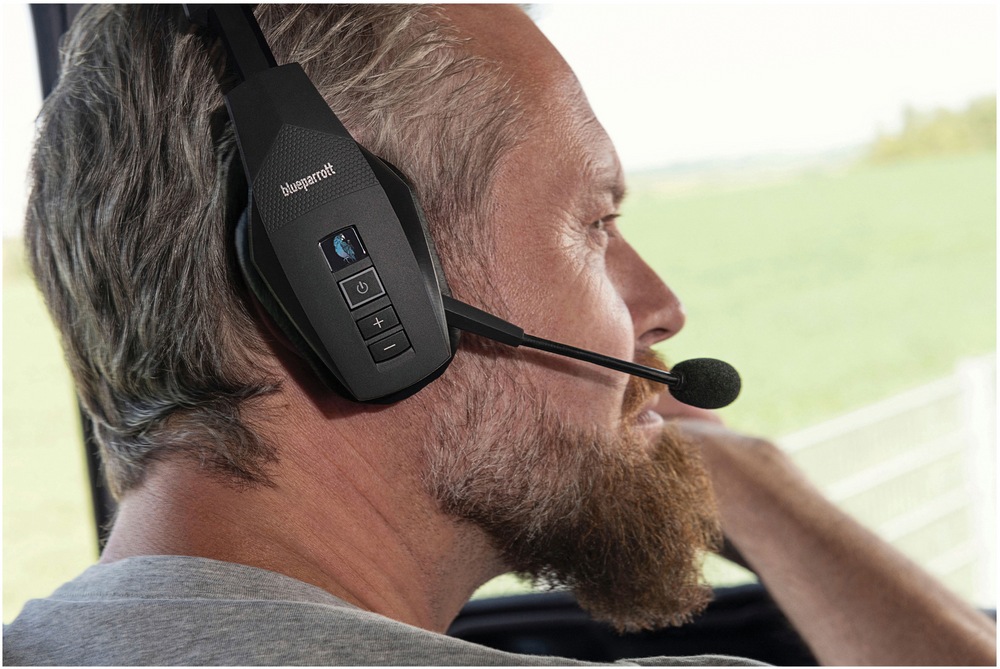 BlueParrott B550XT Bluetooth VoiceControlled Headset with Long