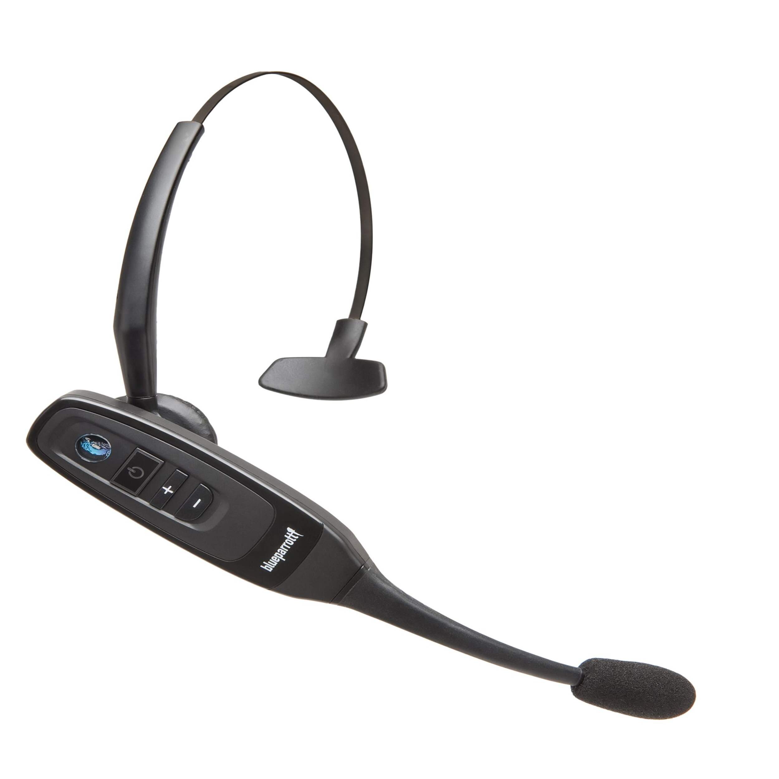 BlueParrott C400-XT Bluetooth Voice-Controlled Headset with Long Wireless Range Front_Angled_Left