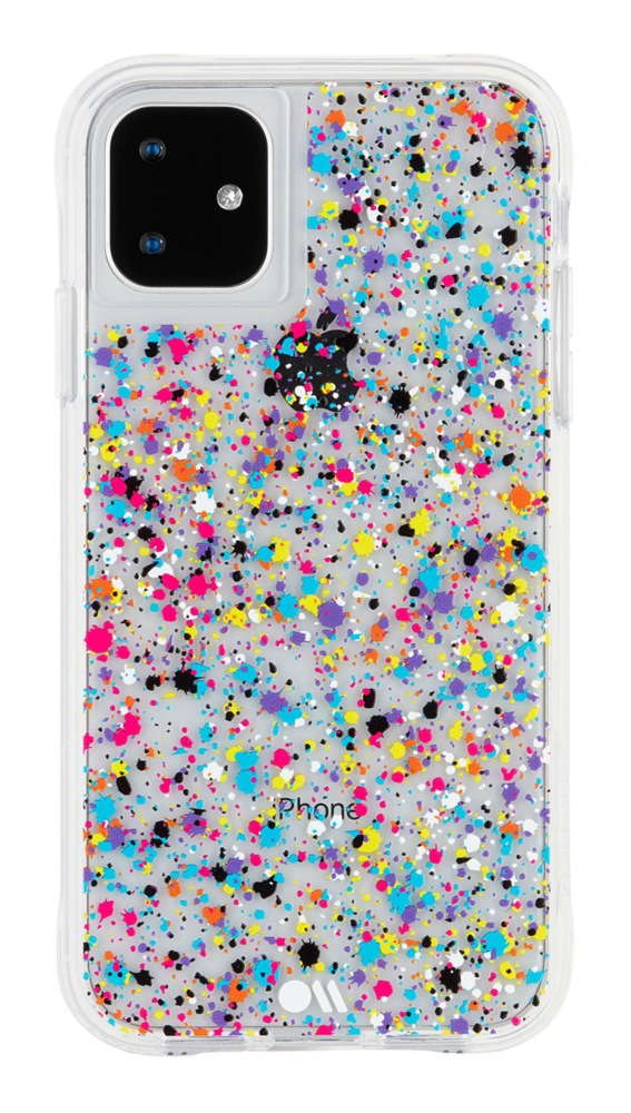 CaseMate Tough Spray Paint Phone Case for iPhone 11, Paint Splatter