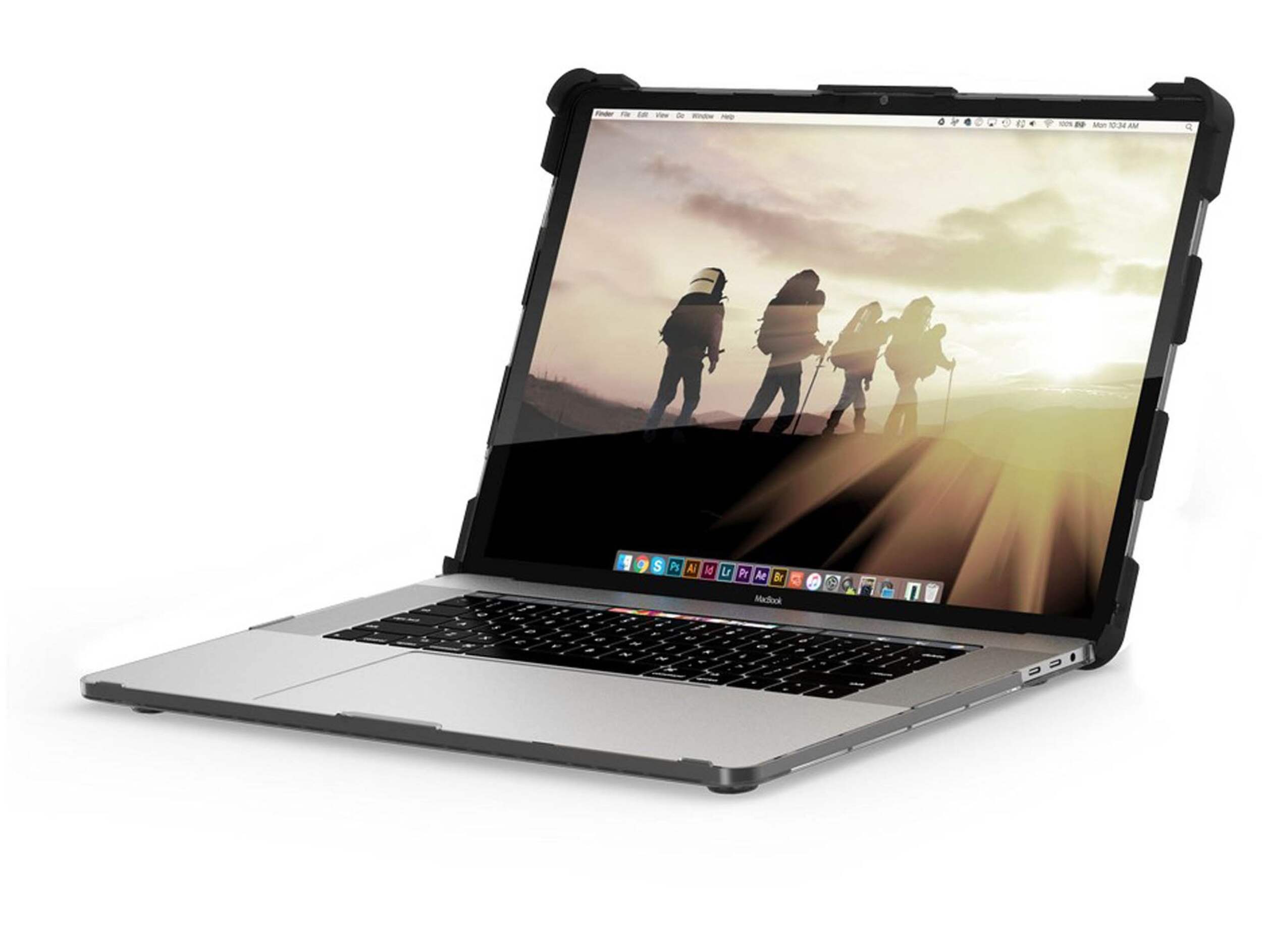 UAG Plasma Case for MacBook Pro, 15-in Front_Three_Fourths_Angled_Left