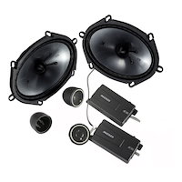 Kicker 6-in x 8-in Component System with 0.75-in Tweeters Composite_or_Mixed