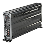 Kicker 4x75W 4-Channel Amp with 300W Subwoofer Front_Angled_Right