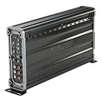 Kicker 4x75W 4-Channel Amp with 300W Subwoofer Front_Angled_Right