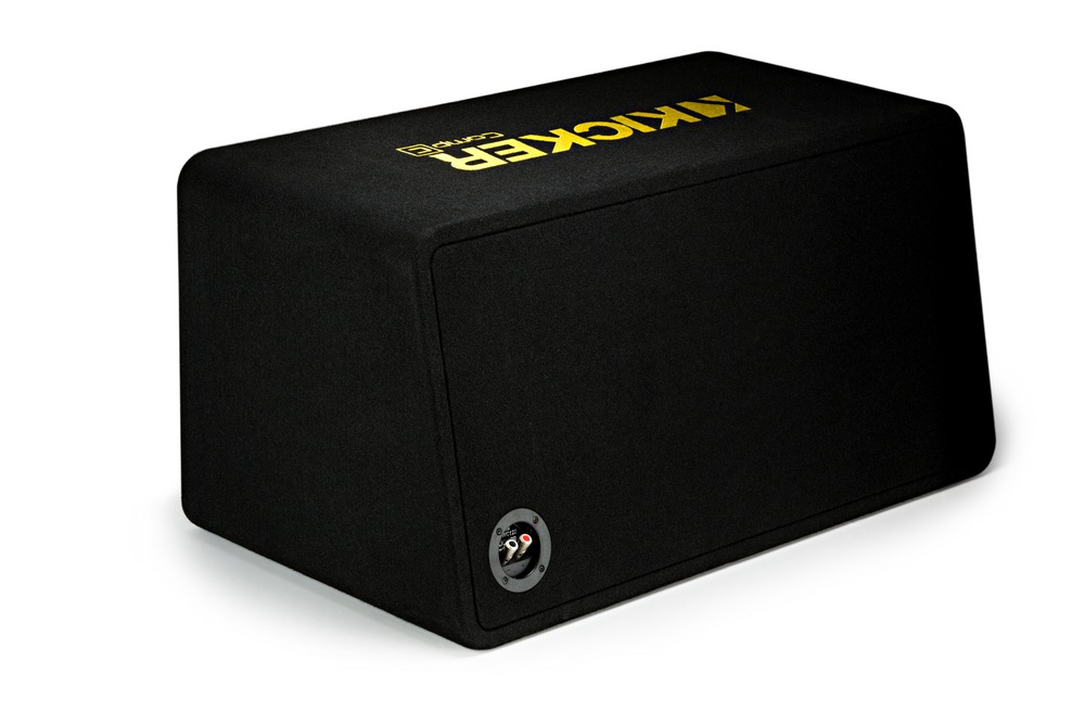 Kicker Dual CompC Subwoofers in Vented Enclosure, 12in Canadian Tire