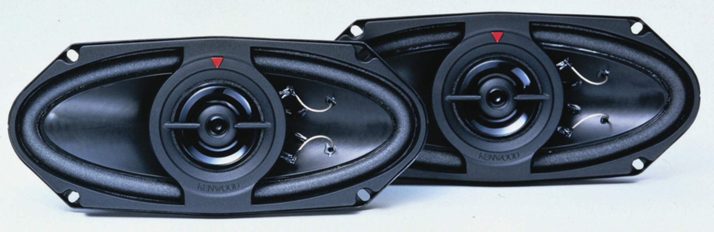 Kenwood KFC-415C 2-Way 160W Car Speaker, 4-in x 10-in Front_Flat